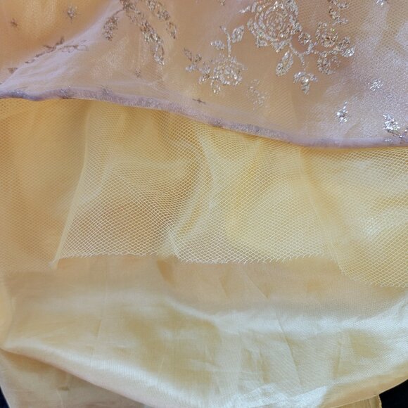 Disney Princess Belle Beauty and the Beast Red and Gold Kids Costume M 7-8 - Picture 12 of 16